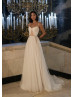 Beaded Ivory Glitter Tulle Fabulous Wedding Dress Beaded Ivory Glitter Tulle Fabulous Wedding Dress